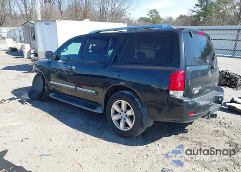 2015 Nissan Armada Sl z USA, uszkodzony, nr VIN 5N1BA0ND4FN601792
